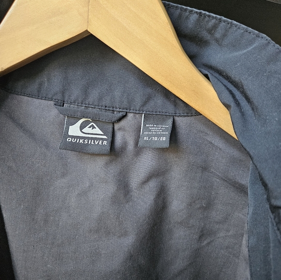 Quicksilver Mens Harrington style Jacket XL Blue - Picture 6 of 7